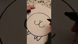 How To Draw The Battle Cats Cat With Posca Markers