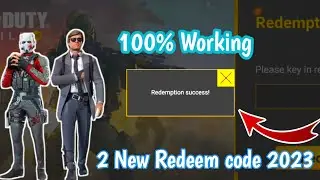 New 2 Working Redeem code codm 2023 | cod mobile Redeem code | Garena codm Redeem code 2023