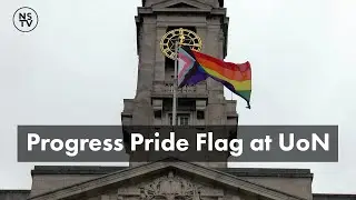 Progress Pride Flag at UoN