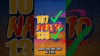 NARUTO SIN RELLENO &iquest;COMO VERLO?