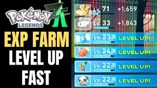 Простой способ быстро прокачать персонажей и получить опыт в Pokemon Legends Z-A.