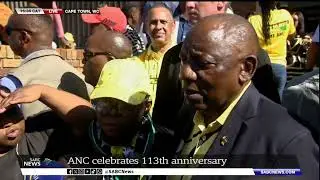 ANC's January 8th Statement | Ramaphosa addresses media in Cape Town