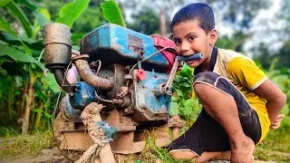 5 -year -old boy 17hp chalo machine gave water to eat pepper
