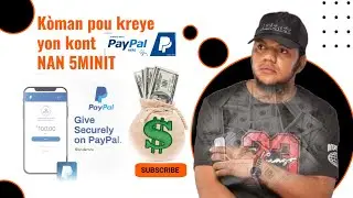 Kòman Kreye yon Kont @paypal