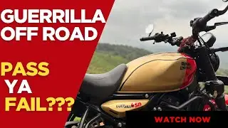 Royal Enfield Guerrilla 450 Tested Off Road with Honest Review 