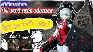 GIRL KIT MODEL REVIEW CHITOCERIUM Ⅵ CARBONIA ADAMAS #mecha kit girl #plastic model #GOODSMILECOMPANY