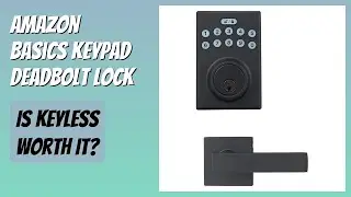 REVIEW (2025): Amazon Basics Keypad Deadbolt Lock. Features