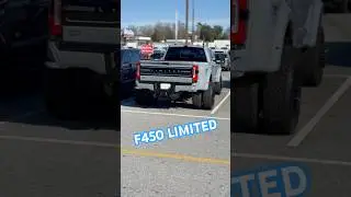 Jason&rsquo;s 2024 Akins Ford F450 LIMITED Glacier Gray 3&rdquo; LIFTED on 37s