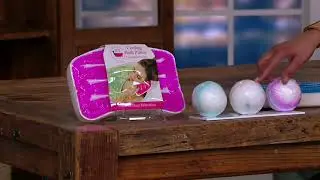 Fit Leisure 4-Piece Bath Spa Set with 3 Fizzers & Gel Pillow on QVC