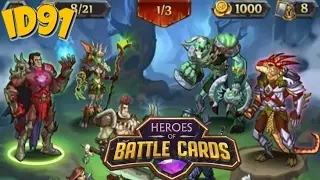 Heroes of Battle Cards Gameplay Android (by Platinum Global Ltd)