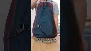 DIY FOLDED BACKPACK #freepattern #bagmaking #bagmakingtutorial #sewingclass #diy