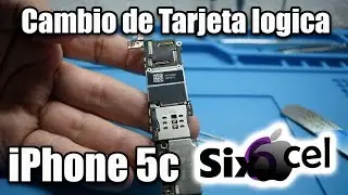 Cambiando la tarjeta logica de un iPhone 5c
