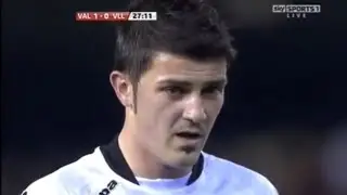 David Villa was quick and lethal