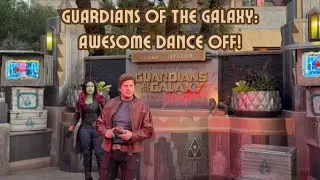 Guardians of the Galaxy Awesome Dance Off | California Adventure Park April 2024 |  4K