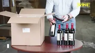 Twelve (12) Bottle Air Cushion Shipper Kit - WineShippingBoxes.com