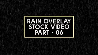 Rain Overlay Transparent Video - Fast Right Wind Rain Fall #freestockfootage #royaltyfree