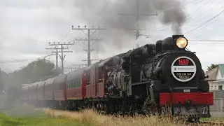 2026 Whanganui Vintage Weekend | Steam Excursions with Ab608 and Da1410