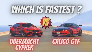 Ubermacht Cypher Vs Calico GTF | Drag Race | Which is Fastest ? | Los Santos Tuners DLC