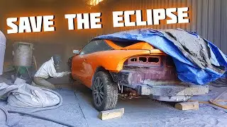 #SaveTheEclipse 1.3 Привезли Eclipse на пескоструйную обработку кузова