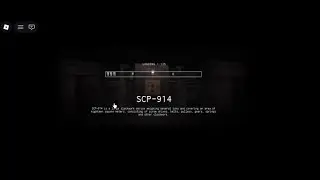 New SCP:Containment Breach styled game on ROBLOX: SCP:BreakThrough. SCP-914 refining the Radio.