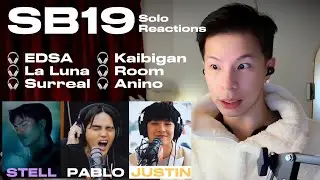 SB19 Solo Reactions Part 02 | Stell x Pablo x Justin | #ubebekeso AVENGERS OF MUSIC