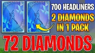 72 бриллианта в одной упаковке! 2 в одной упаковке! 700 хедлайнеров! MLB The Show 19 Diamond Dynasty