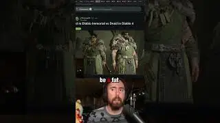 Asmongold Reacts to Controversial Druid Design in Diablo 4