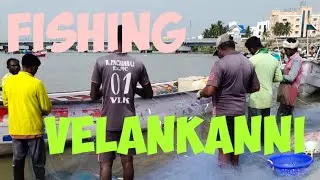 Fishing area in Velankanni