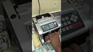 Day12 Note Counting Machine Overload  #money #doller #note #fast #trending #youtube #shorts #fun
