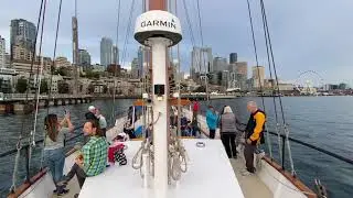 Seattle's Tall Ship  -  Sunset Cruise  ⛵️