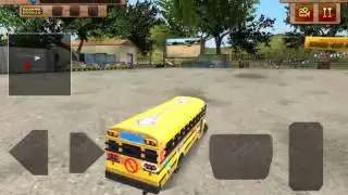 School Bus Demolition Derby on Nvidia Shield Tablet (Android)