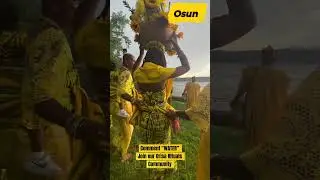 Osun Worship Day Greetings, Comment the word &ldquo;WATER&rdquo; join our Orisa Rituals Community