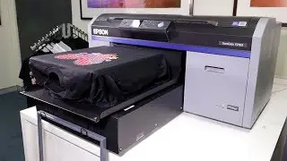 Epson SureColor F2160 garment printer: teaser