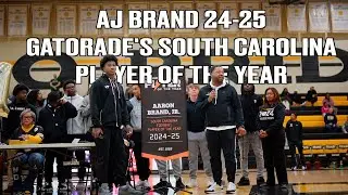 AJ Brand назвал игрока года Gatorade SC | Эмоциональная речь тренера Брэнда