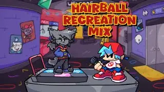 Hairball FNF Recreation in the style of SMW | Vs Kapi | Arcade Showdown 
