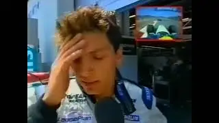 2001 F1 European GP - Tarso Marques comment after race retirement