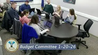 Budget Committee from 1-20-26
