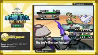 2013 International Challenge January: Baz Anderson vs R Inanimate