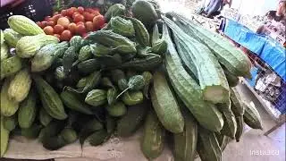 Walking Tour: Bugallon Public Market.Many Choices Fresh Vegetables & Fruits.Preview 2024