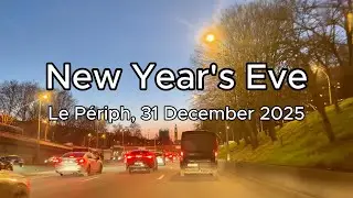 Paris Périphérique on New Year’s Eve 2026 | A Calm Drive with SereneRoads
