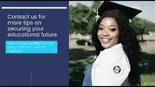 Get your first and/or masters degree in Germany (and other EU countries), Canada, and USA!!