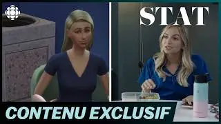 Reconstitution de sc&egrave;nes de STAT dans le jeu &laquo;Les Sims&raquo; | Radio-Canada x Les Sims