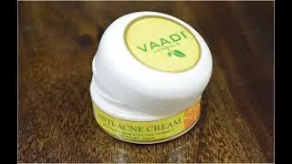 Vaadi Herbals Anti Acne Cream Review | Clove | Neem | Tea Tree And Orange Extracts| Beauty Extracts
