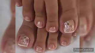 Pedicura los mejores dise&ntilde;os f&aacute;cil y r&aacute;pidos 💅🏻🥰 insp&iacute;rate 👑