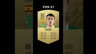 Pedro Porro in EVERY FIFA (FIFA 19-EAFC 24) #like #subscribe