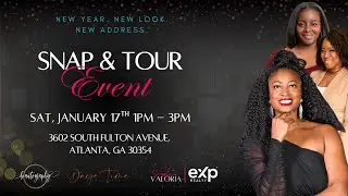 New Construction Tours in Atlanta at the Snap & Tour Event  #homebuyer