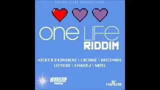 NICKY B & KONSHENS - CUT DEM OFF - ONE LIFE RIDDIM - NEVER SLEEP - 21ST HAPILOS DIGITAL