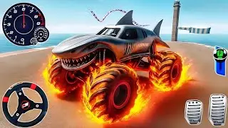 Impossible Monster Truck Mega Ramp Driver 3D - Car Extreme Stunts GT Racing - Android GamePlay #2