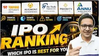 IPO Ranking - Augmont IPO Vs Tempsens IPO Vs Hy-Tech Engineers IPO Vs Symbiotec IPO Vs Skyways IPO