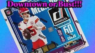 Searching for that DOWNTOWN (2025 Donruss football mega box)